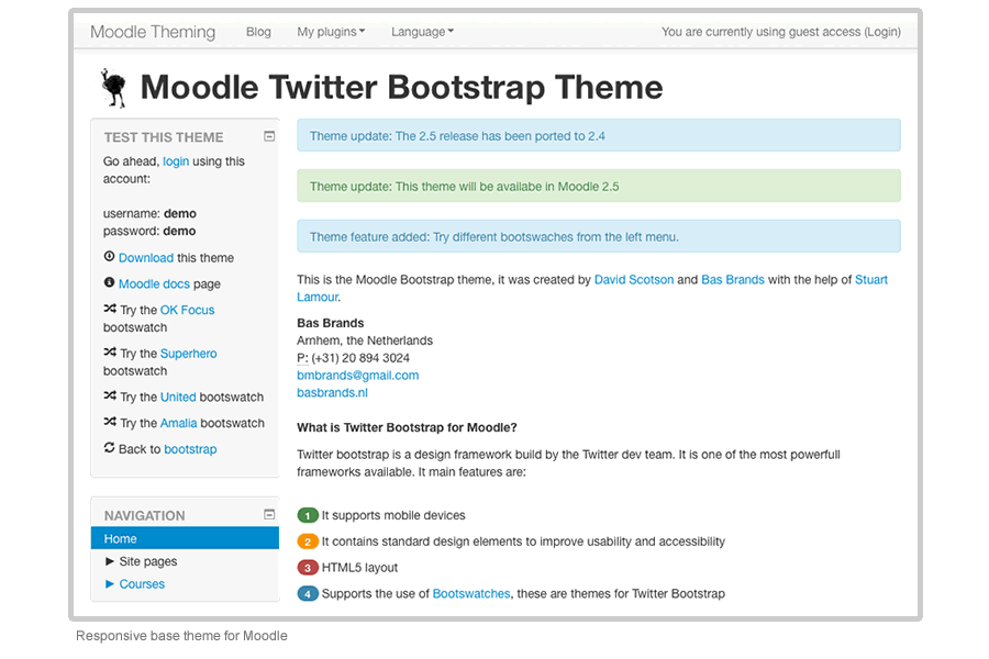 PU Bootstrap base theme